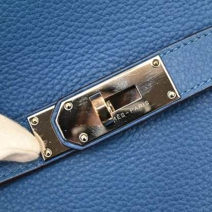 Hermes Mykonos Taurillon Clemence Jypsiere 34 Shoulder Bag
