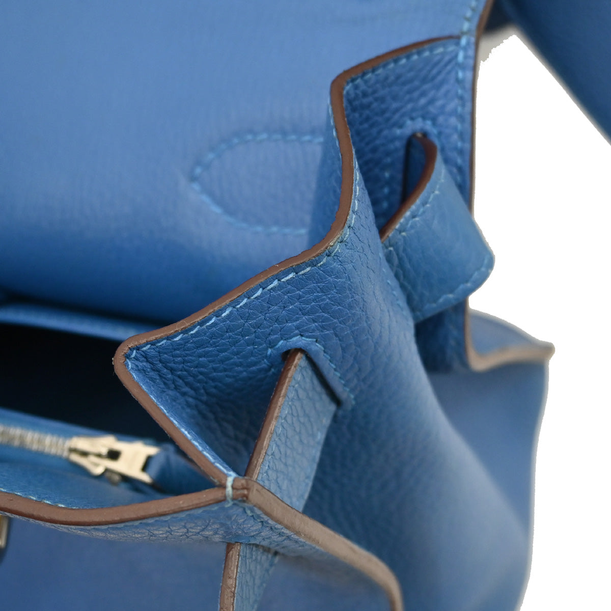 Hermes Mykonos Taurillon Clemence Jypsiere 34 Shoulder Bag