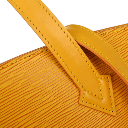Louis Vuitton Yellow Epi Saint Jacques Poignee Long Tote M52339