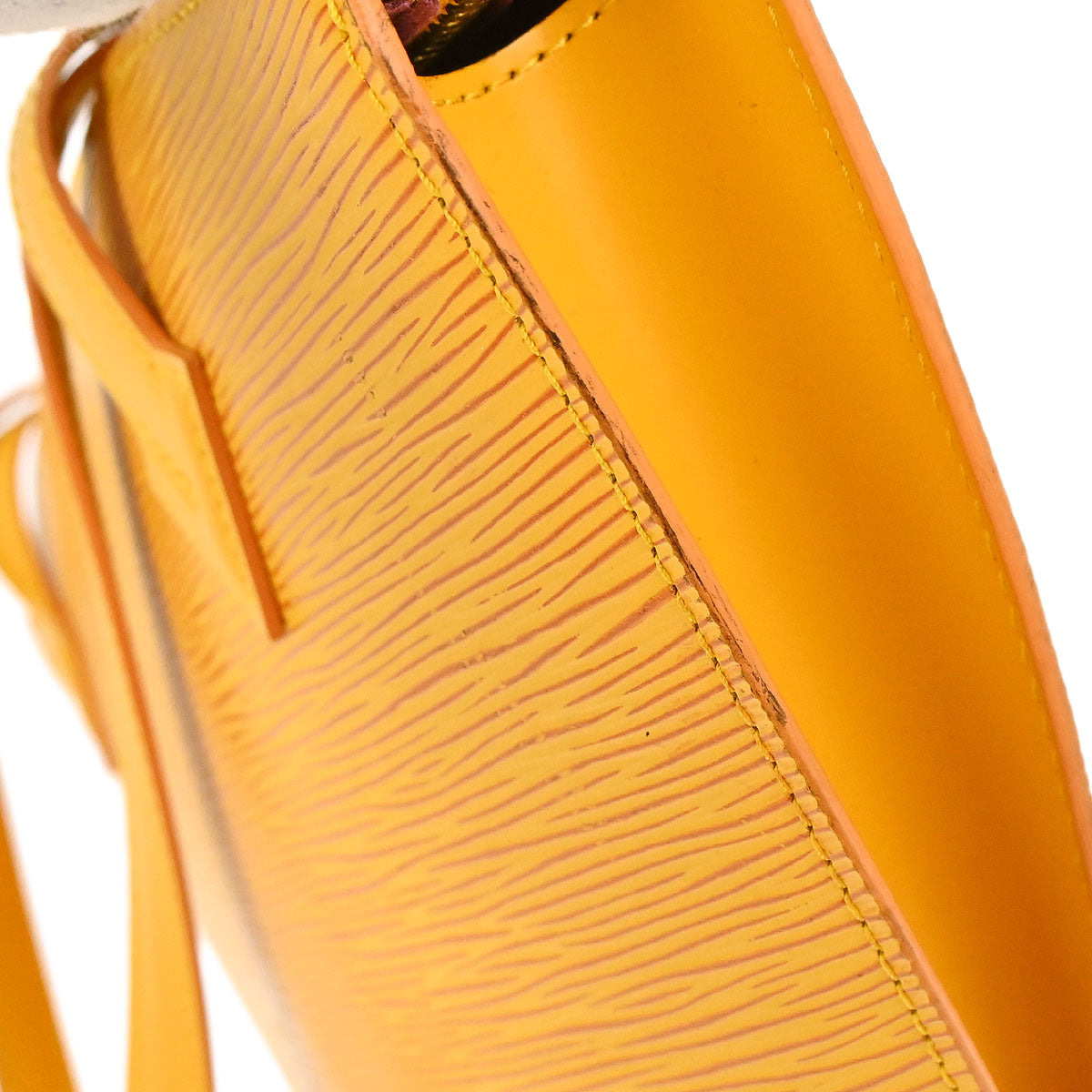 Louis Vuitton Yellow Epi Saint Jacques Poignee Long Tote M52339