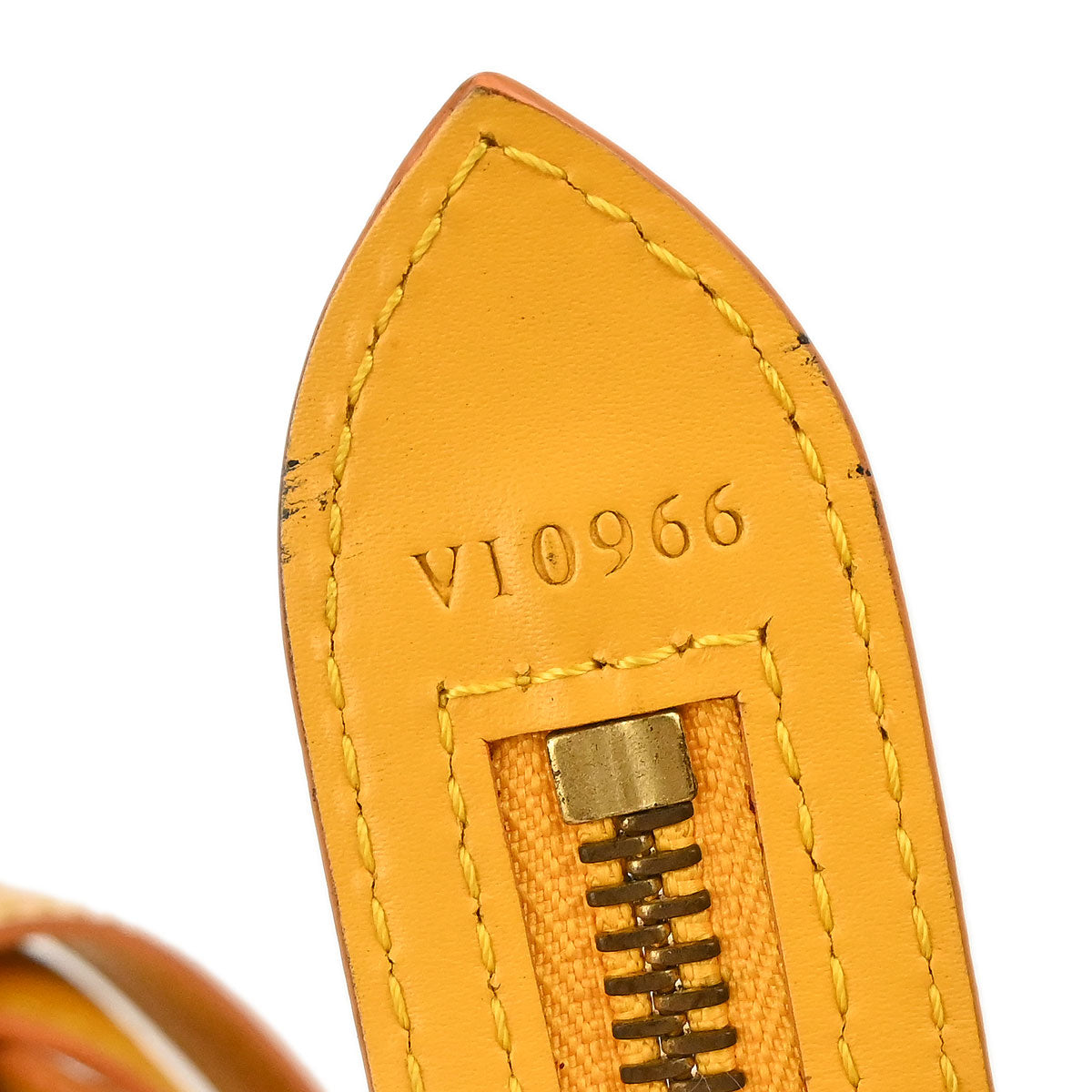 Louis Vuitton Yellow Epi Saint Jacques Poignee Long Tote M52339