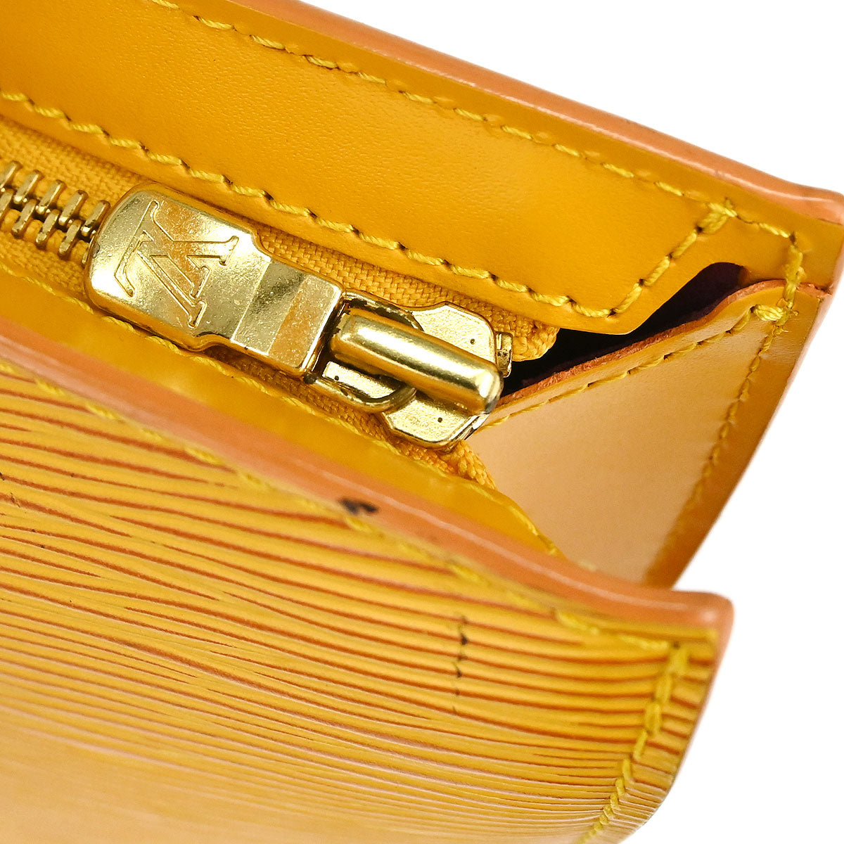 Louis Vuitton Yellow Epi Saint Jacques Poignee Long Tote M52339