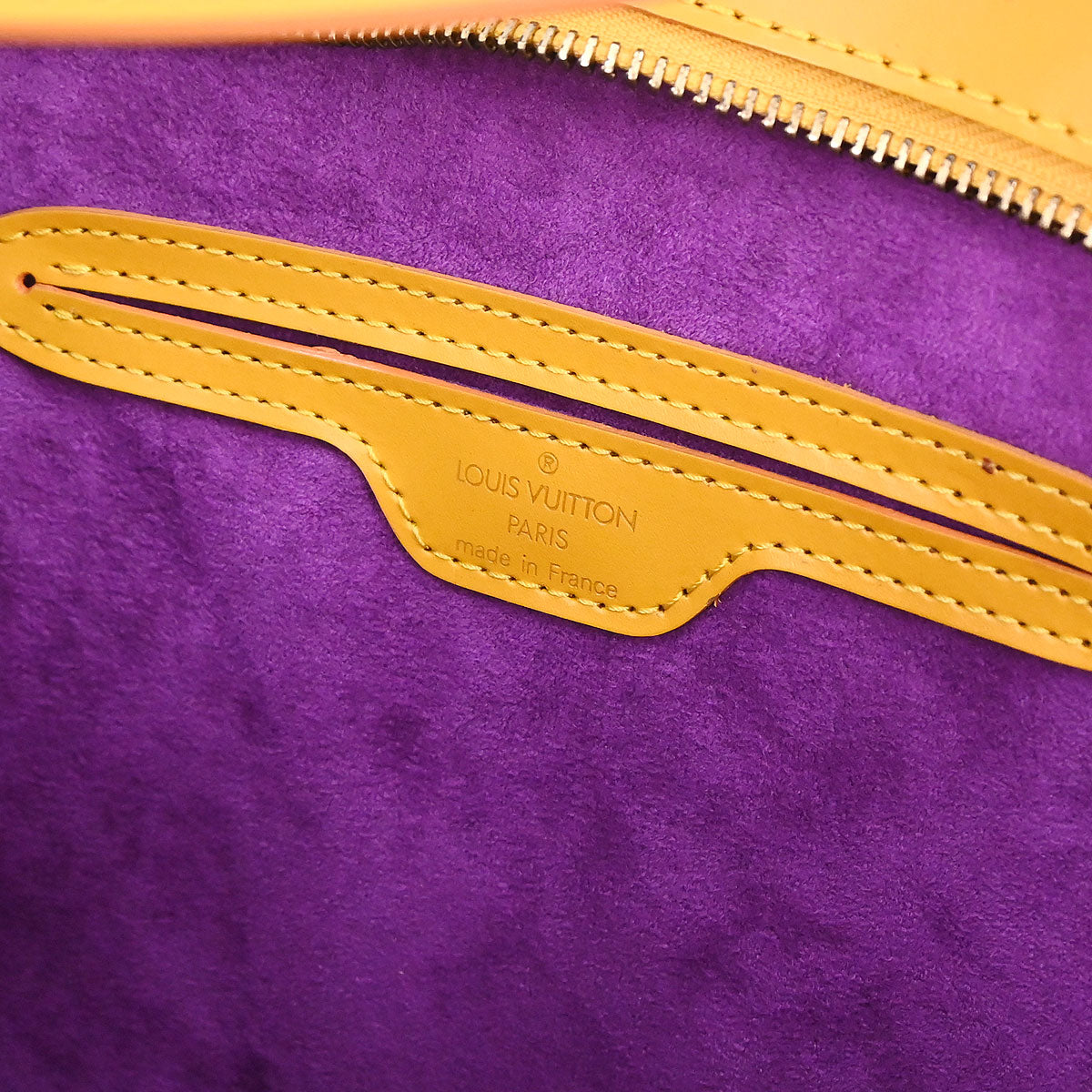 Louis Vuitton Yellow Epi Saint Jacques Poignee Long Tote M52339