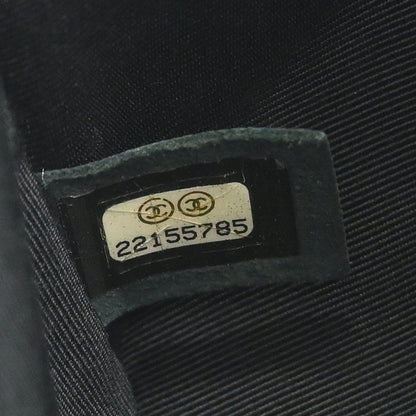 Chanel 2016-2017 Black Lambskin Cockpit Flap Shoulder Bag