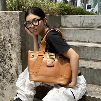Christian Dior 2002 Brown Street Chic Handbag