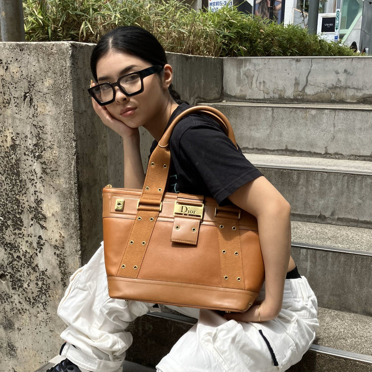 Christian Dior 2002 Brown Street Chic Handbag