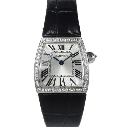 Cartier La Dona Watch 18KWG Crocodile