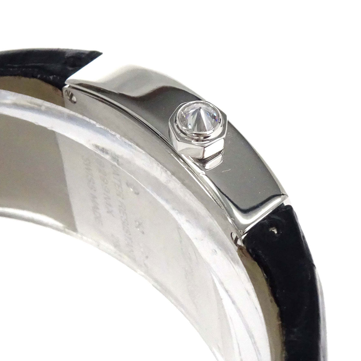 Cartier La Dona Watch 18KWG Crocodile
