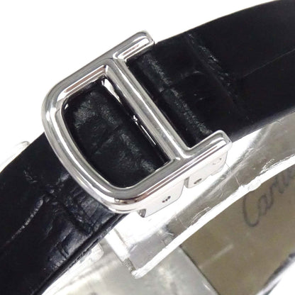 Cartier La Dona Watch 18KWG Crocodile