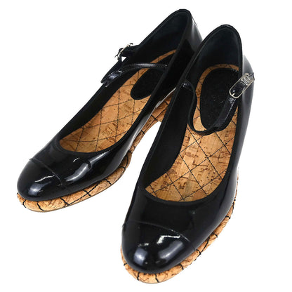 Chanel * Black Pumps Shoes #35