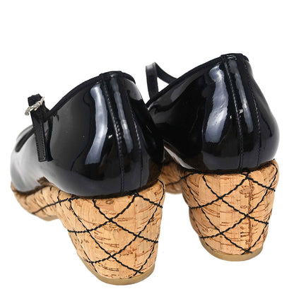 Chanel * Black Pumps Shoes #35