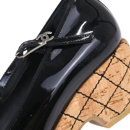 Chanel * Black Pumps Shoes #35