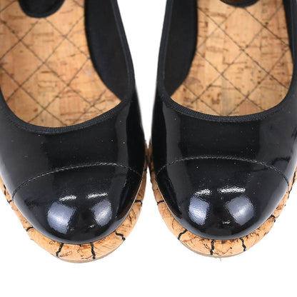 Chanel * Black Pumps Shoes #35