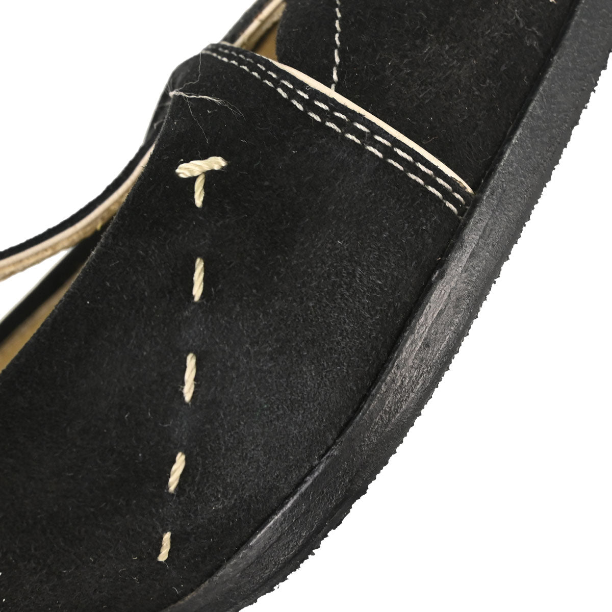 Prada * Black Suede Sandals Shoes #36 1/2