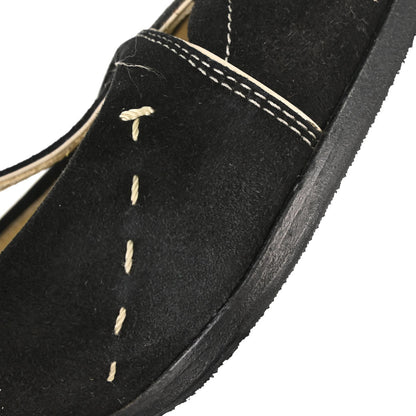 Prada * Black Suede Sandals Shoes #36 1/2