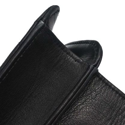 Chanel Black Lambskin Briefcase Business 2way Shoulder Handbag