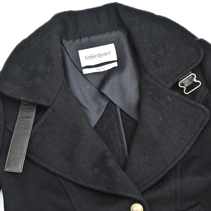 Yves Saint Laurent 2012 Coat Black #F34