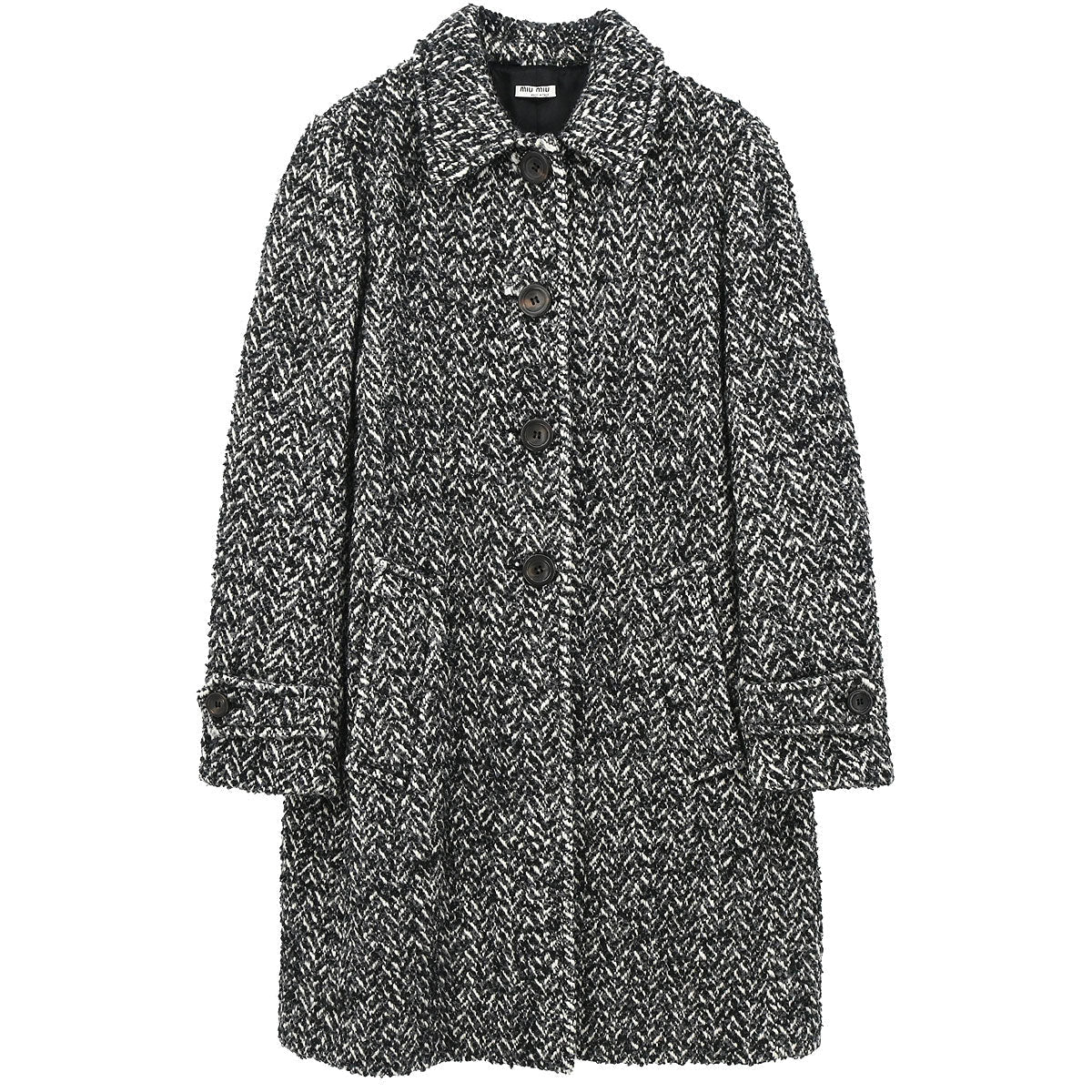 Miu Miu 2018 Single Breasted Coat Gray #40