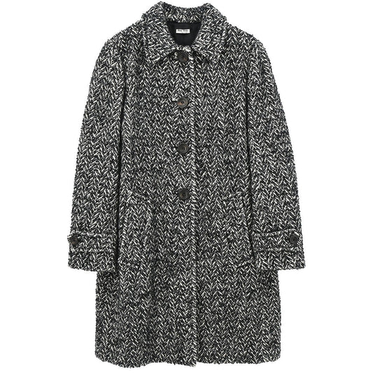Miu Miu 2018 Single Breasted Coat Gray #40