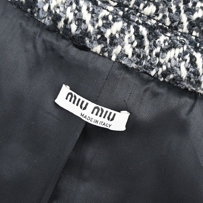 Miu Miu 2018 Single Breasted Coat Gray #40
