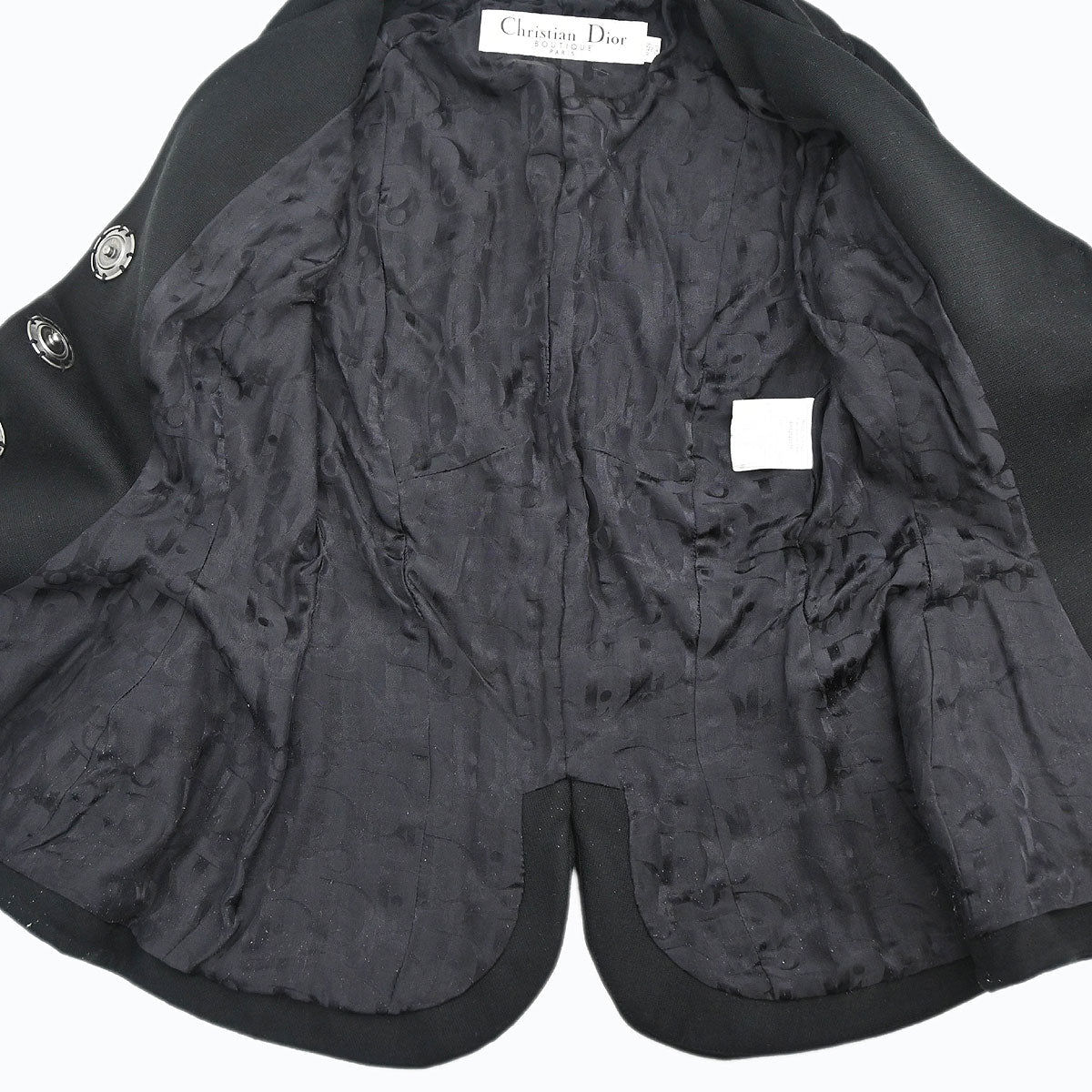 Christian Dior 2006 Single Breasted Jacket Black #42