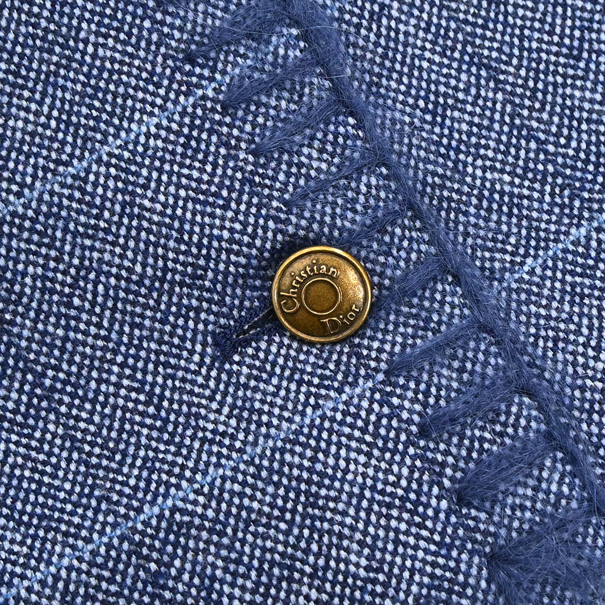 Christian Dior 2000 Single Breasted Jacket Blue #42