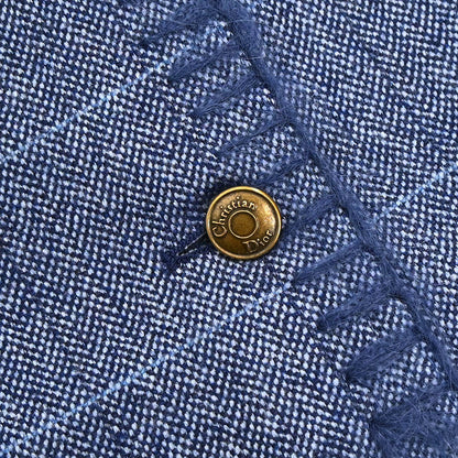 Christian Dior 2000 Single Breasted Jacket Blue #42