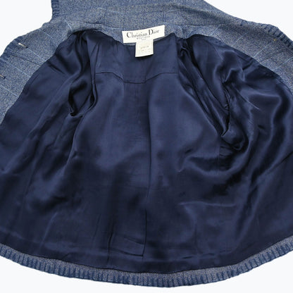 Christian Dior 2000 Single Breasted Jacket Blue #42