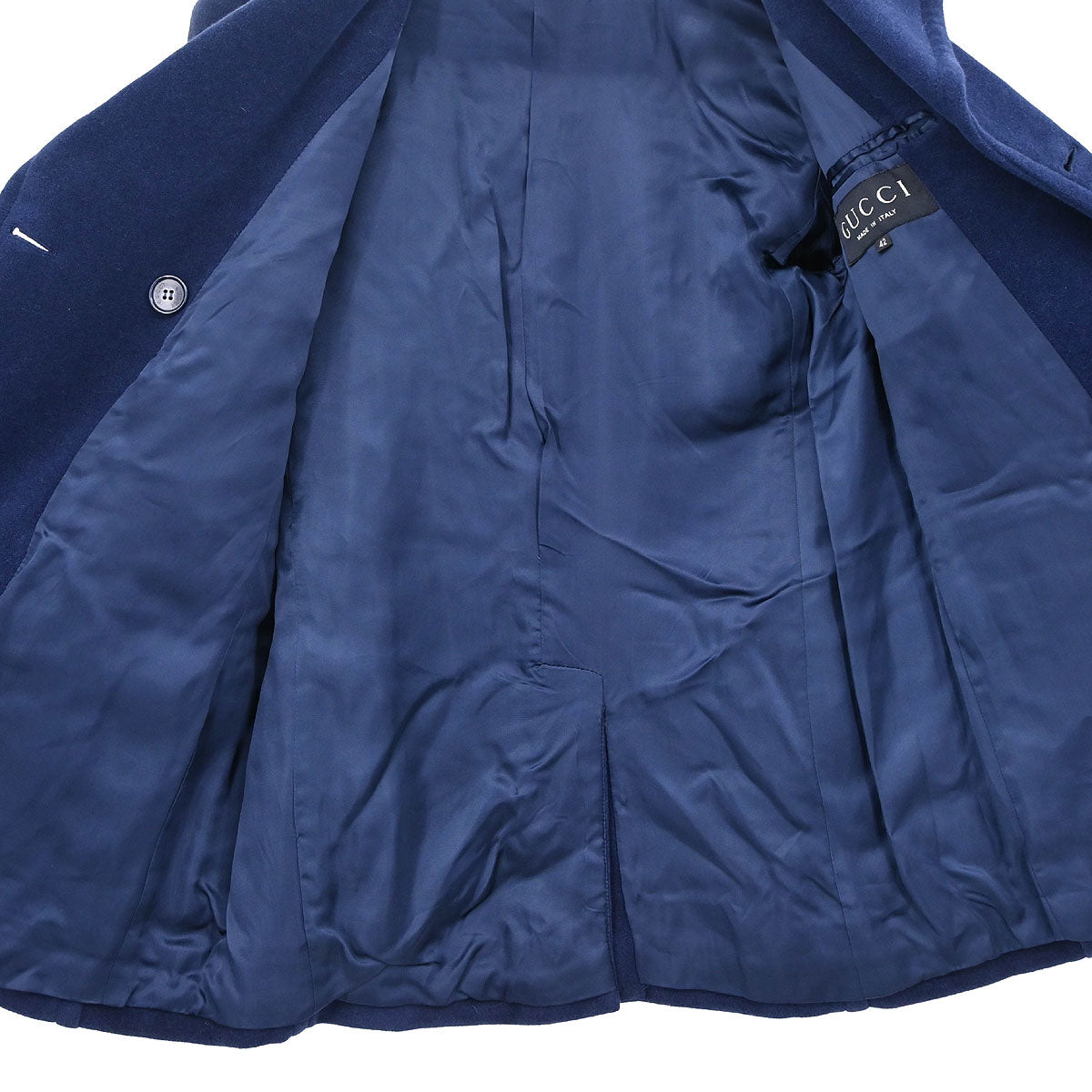 Gucci 1995 Double Breasted Jacket Navy #42