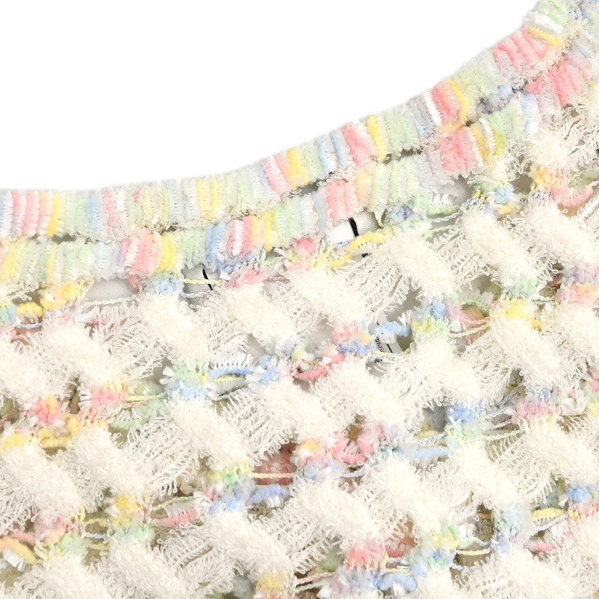 Chanel 1998 Tweed Cardigan White #40