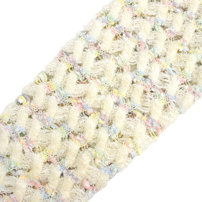 Chanel 1998 Tweed Cardigan White #40