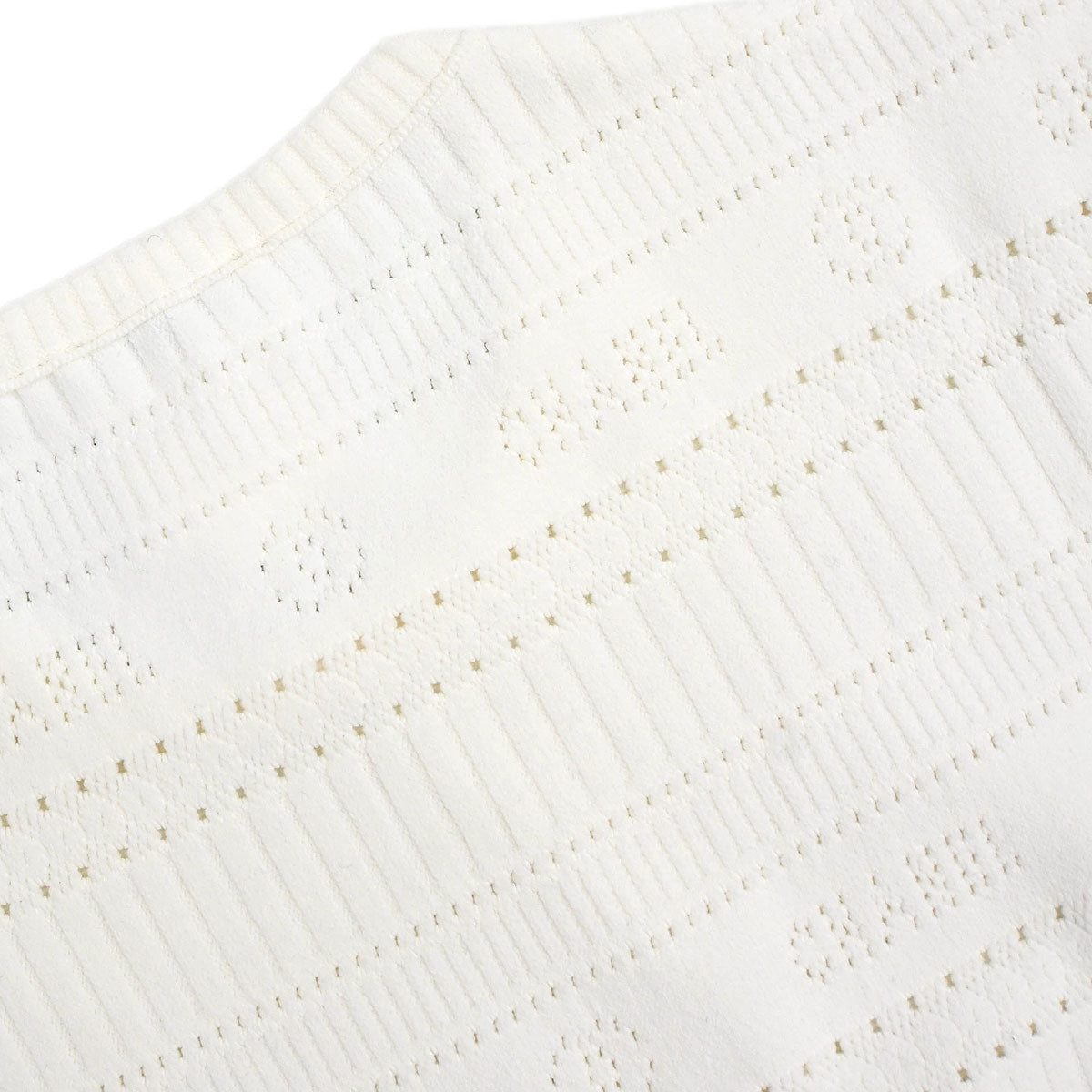 Chanel 1997 Short Sleeve Top White #42