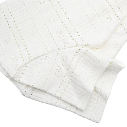 Chanel 1997 Short Sleeve Top White #42