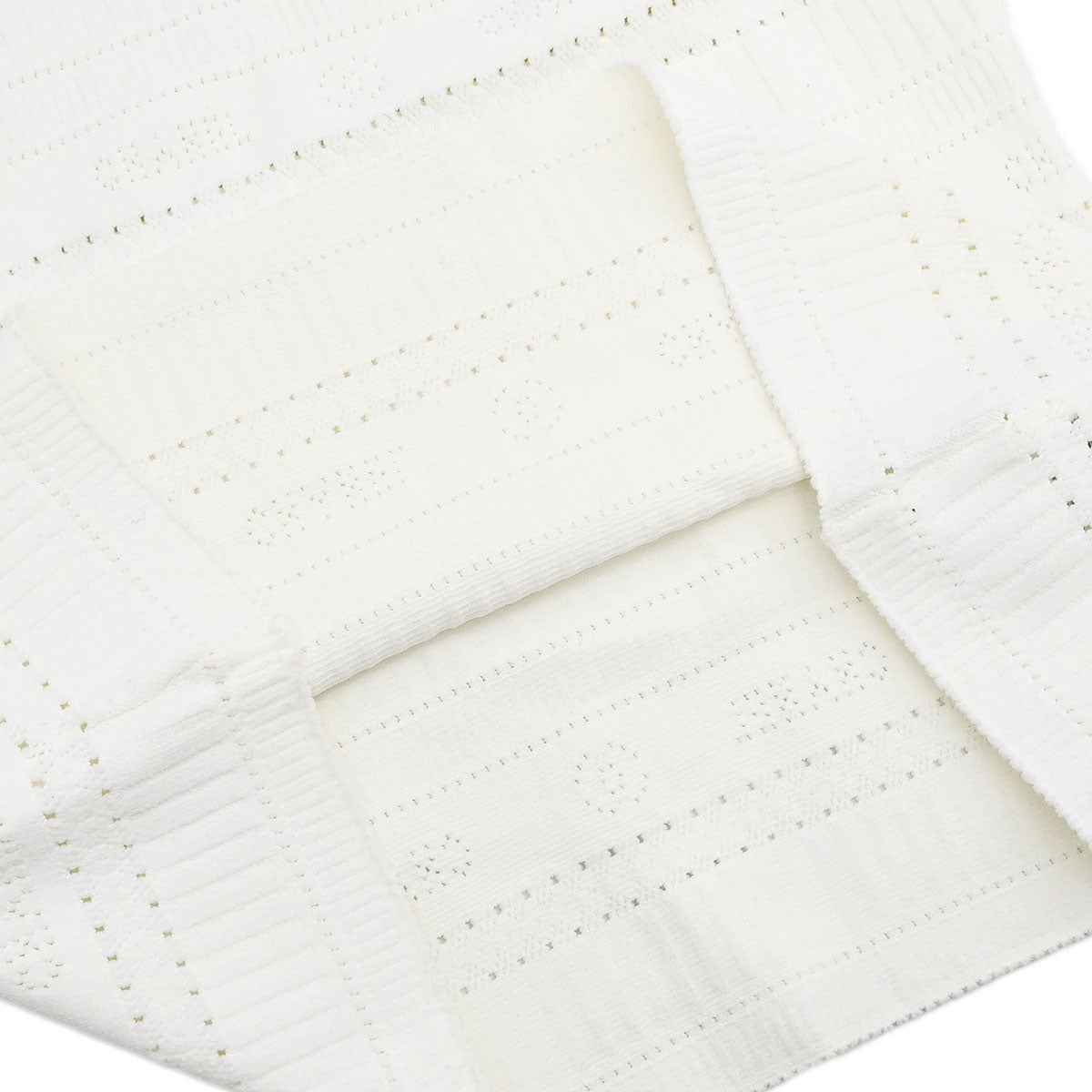 Chanel 1997 Short Sleeve Top White #42