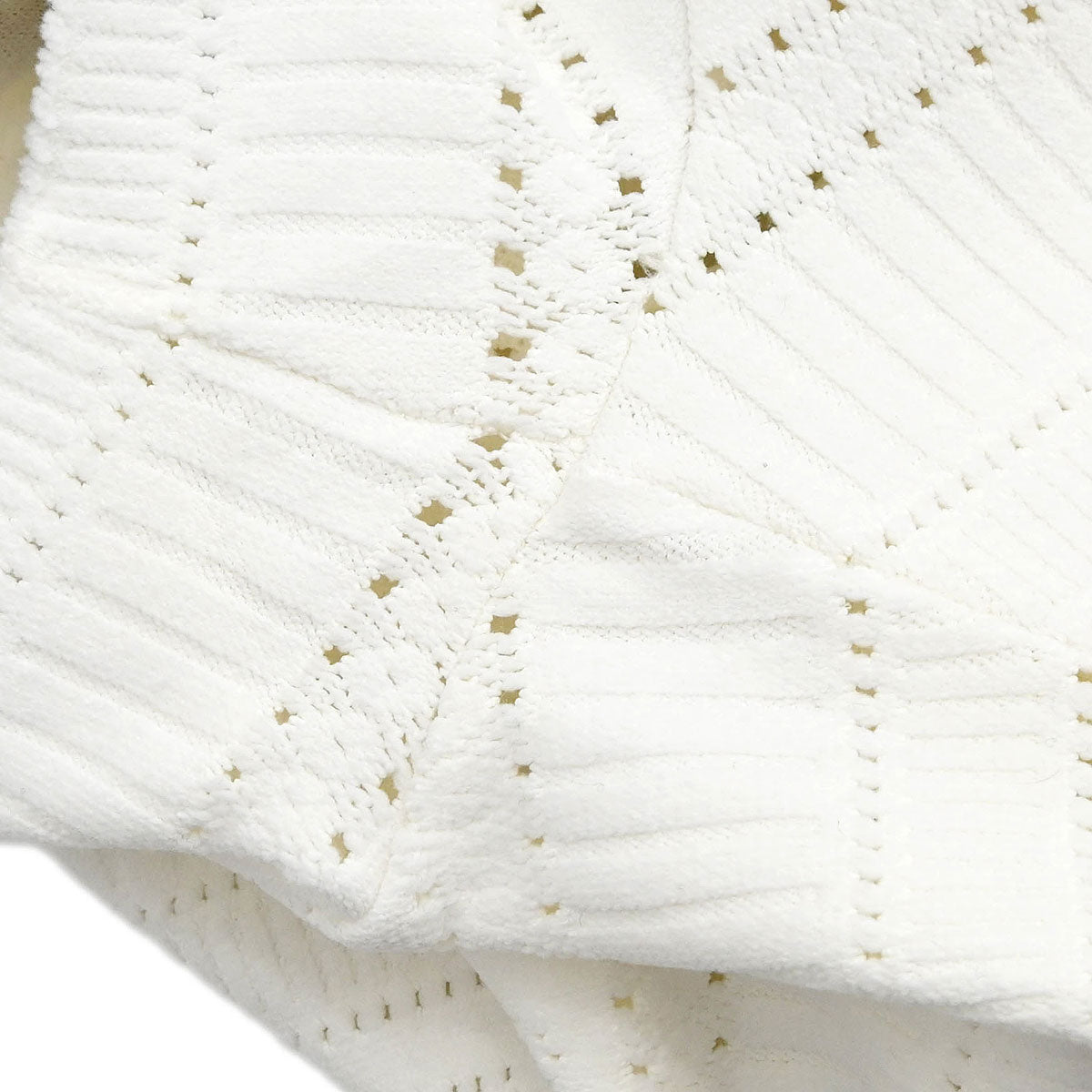 Chanel 1997 Short Sleeve Top White #42