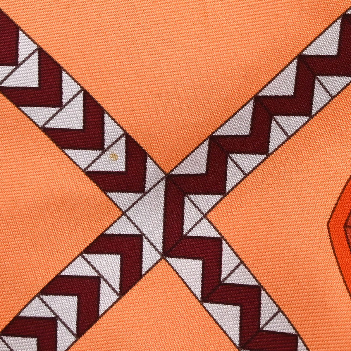 Hermes Shirt Blouse Orange #44