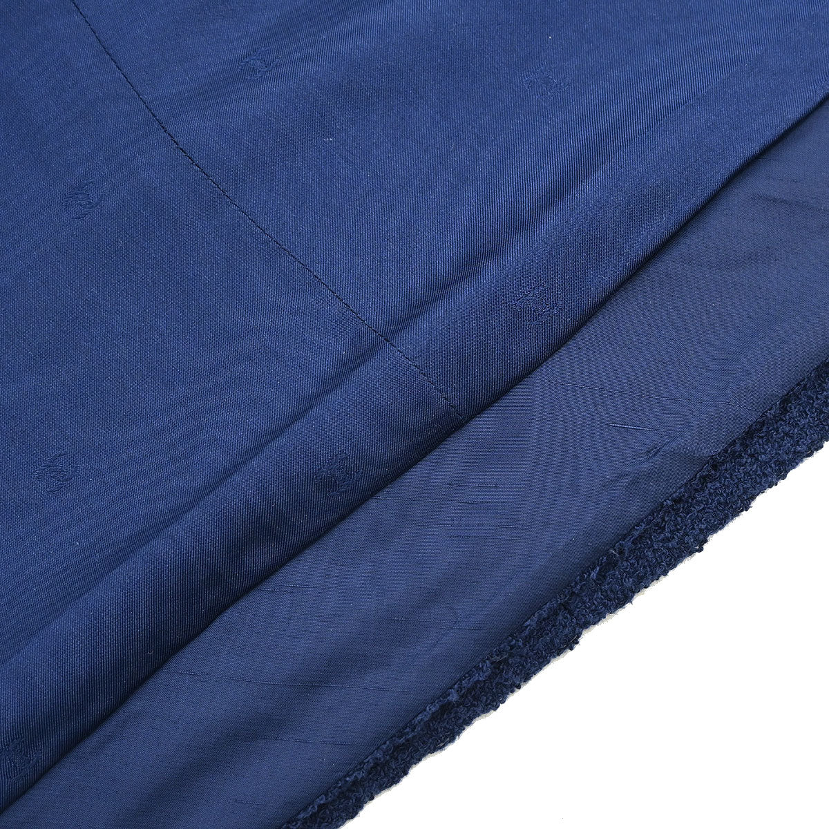 Chanel 1995 Setup Suit Jacket Skirt Navy  #40
