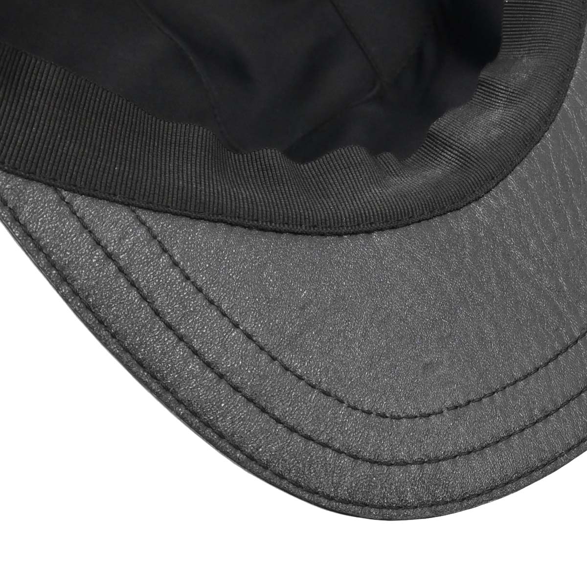 Christian Dior Black Street Chic Trotter Cap Hat #58 Small Good