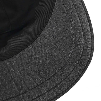 Christian Dior Black Street Chic Trotter Cap Hat #58 Small Good