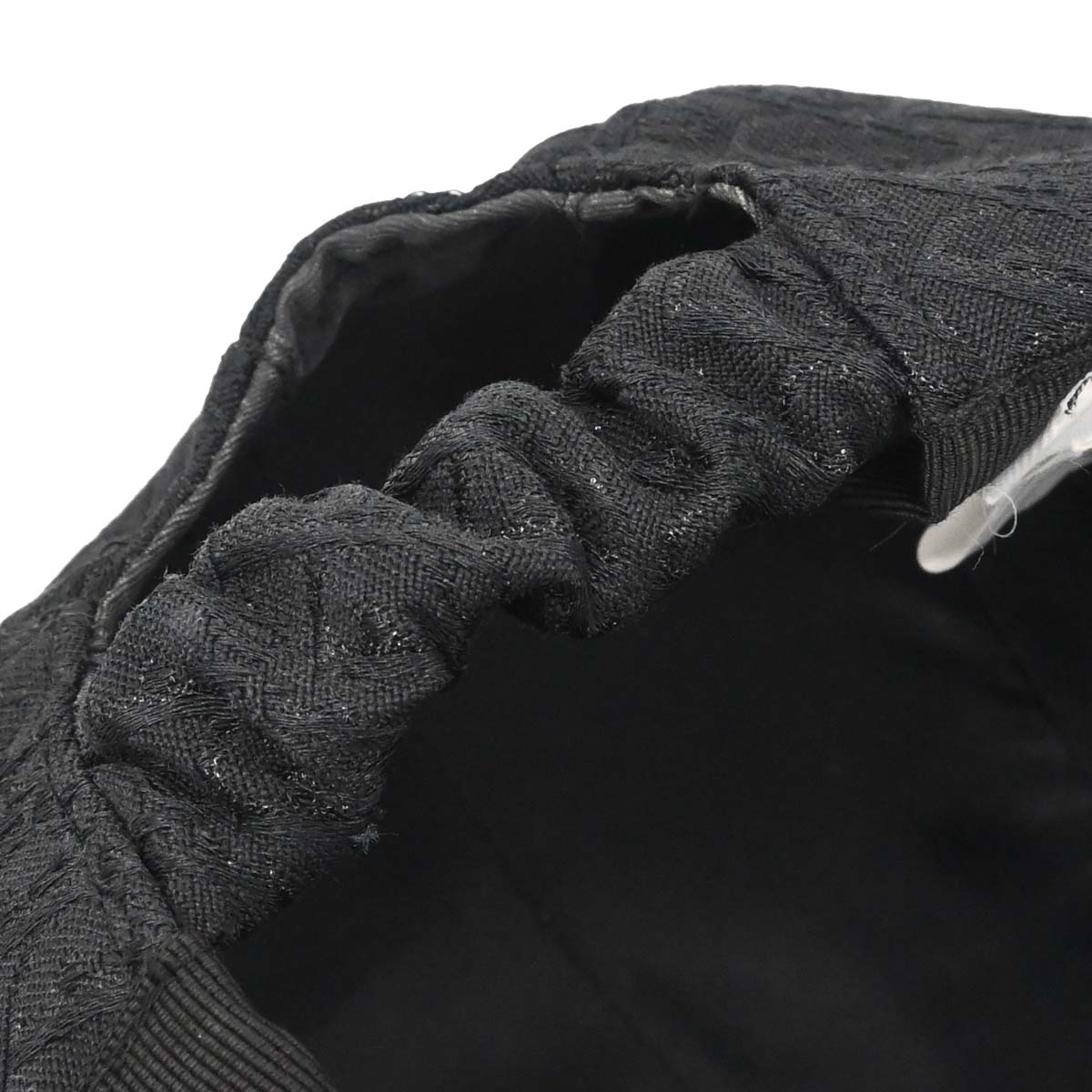 Christian Dior Black Street Chic Trotter Cap Hat #58 Small Good
