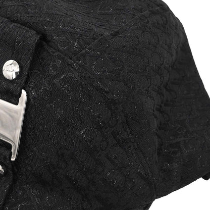 Christian Dior Black Street Chic Trotter Cap Hat #58 Small Good