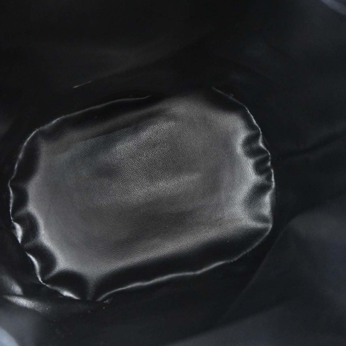 Chanel Black Caviar Skin Triple CC Drawstring Shoulder Bag