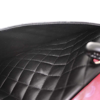 Chanel Black Calfskin Cambon Ligne Tote Handbag