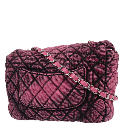 Chanel 2019 Pink Denim Shoulder Bag