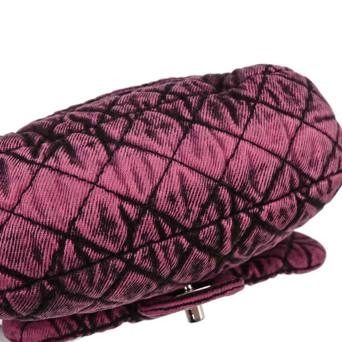Chanel 2019 Pink Denim Shoulder Bag