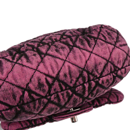 Chanel 2019 Pink Denim Shoulder Bag