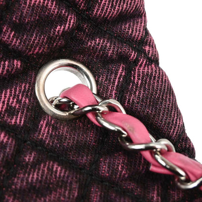 Chanel 2019 Pink Denim Shoulder Bag