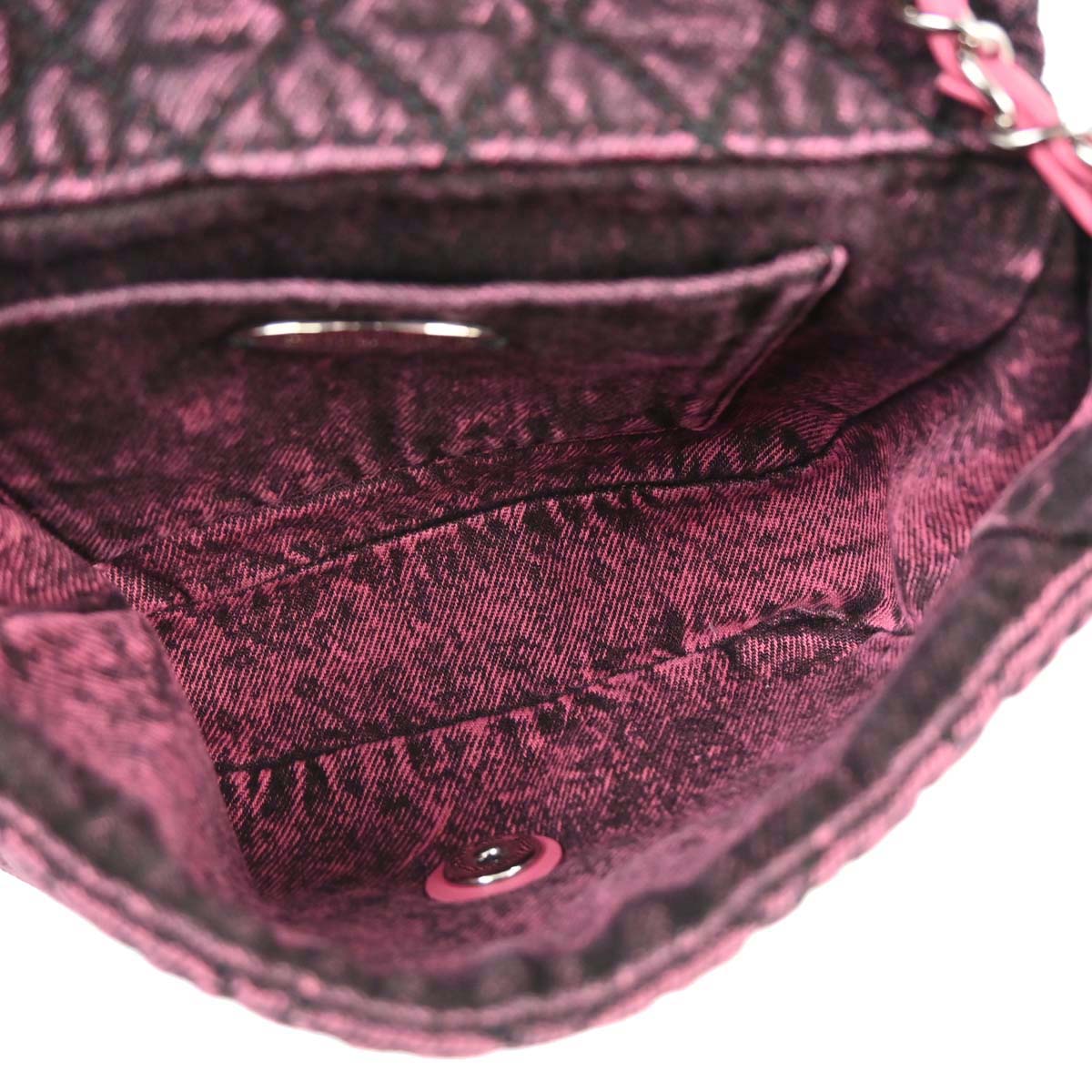 Chanel 2019 Pink Denim Shoulder Bag