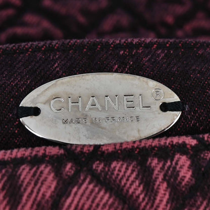 Chanel 2019 Pink Denim Shoulder Bag