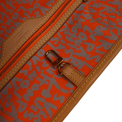 Louis Vuitton Orange Monogram Neverfull GM Tote Bag M93702